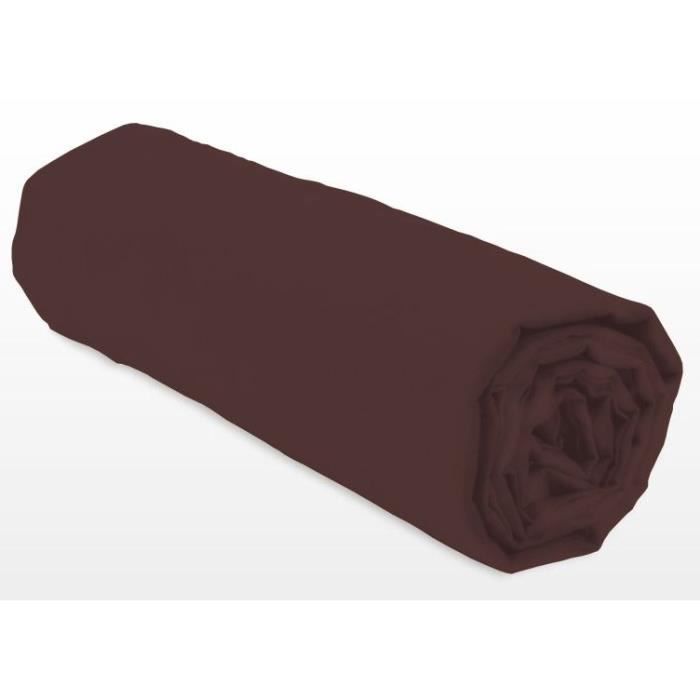 Lenzuolo con angoli - LOVELY HOME - LH71601 - 90x190+25 cm - Marrone