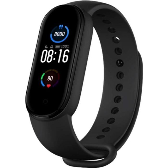 Xiaomi Mi Band 5 bracelet fréquence cardiaque fitness tracker bracelet sport Bluetooth écran AMOLED