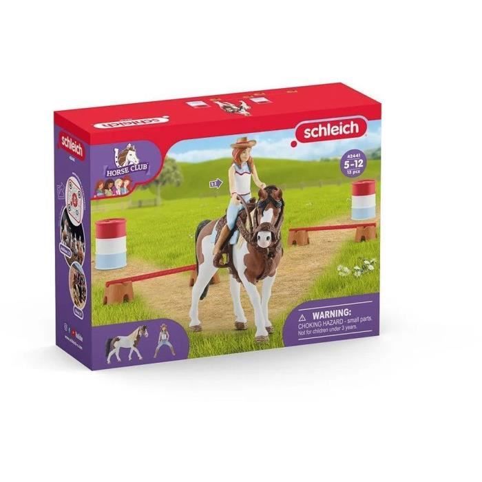 Set Equitation Cross - figurine Schleich 42027 Horse Club