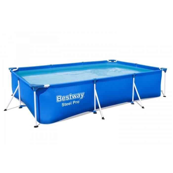 Image secondaire de Kit Piscine Hors Sol Tubulaire BESTWAY Steel Pro 300x201 cm