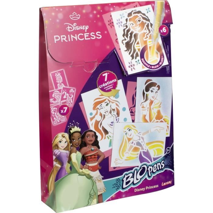 Image secondaire de Blopens - LANSAY - Disney Princess - 7 pochoirs - Des 5 ans