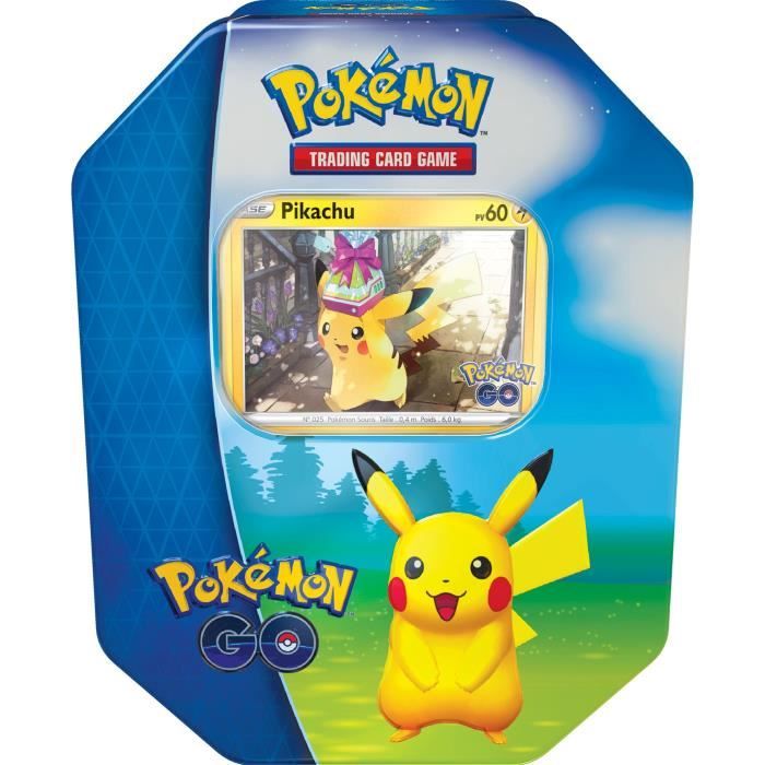 Pokémon Pokébox Go (Pikachu) GO01 | Cartes a collectionner | Age: 6+| Nombre de joueurs: 1-2