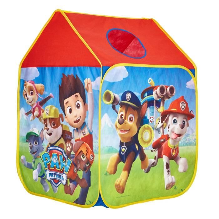 La Pat' Patrouille - Tente de jeu maisonnette pop-up