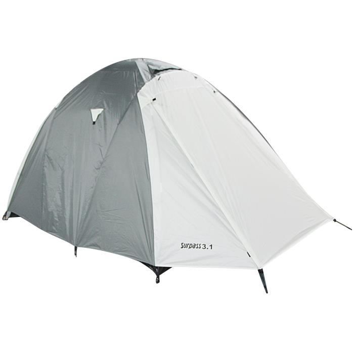 Tente 3 places SURPASS SURPTENT301G Gris