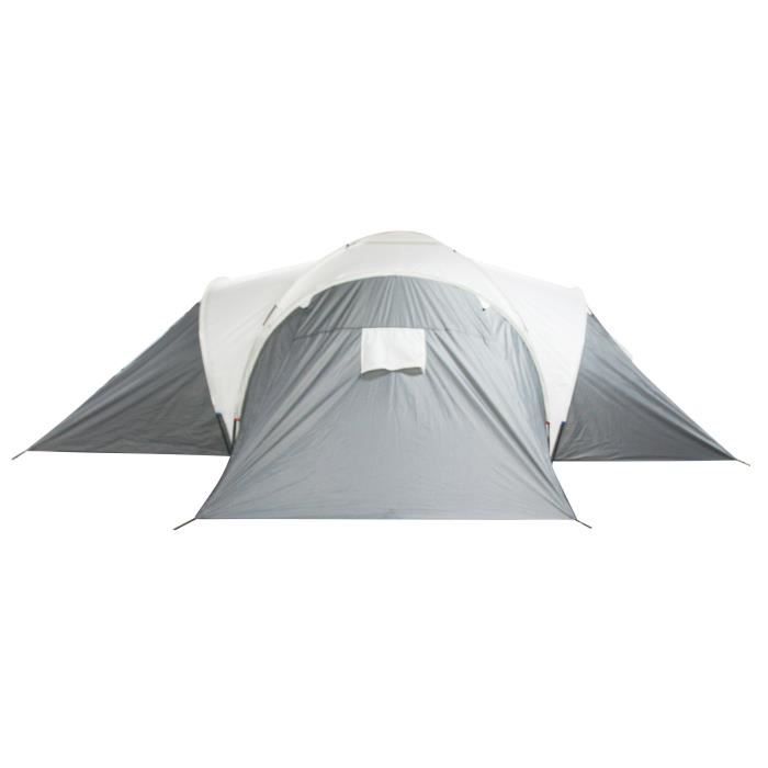 Tente de camping 6 personnes SURPASS gris