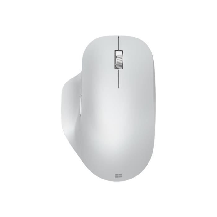 MICROSOFT Ergonomic Mouse - Souris optique - 5 boutons - Sans fil - Bluetooth 5.0 LE - Gris Glacier