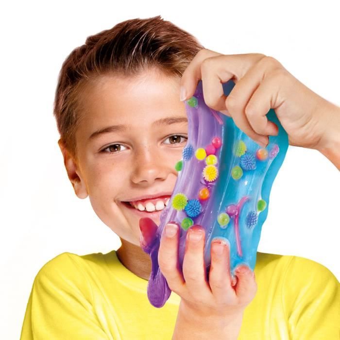 Baril de Slime Fidget - 4 Méga Slimes - Crazy Sensations - Canal Toys - Loisirs Créatifs pour Enfant - Des 6 ans - CCC 020