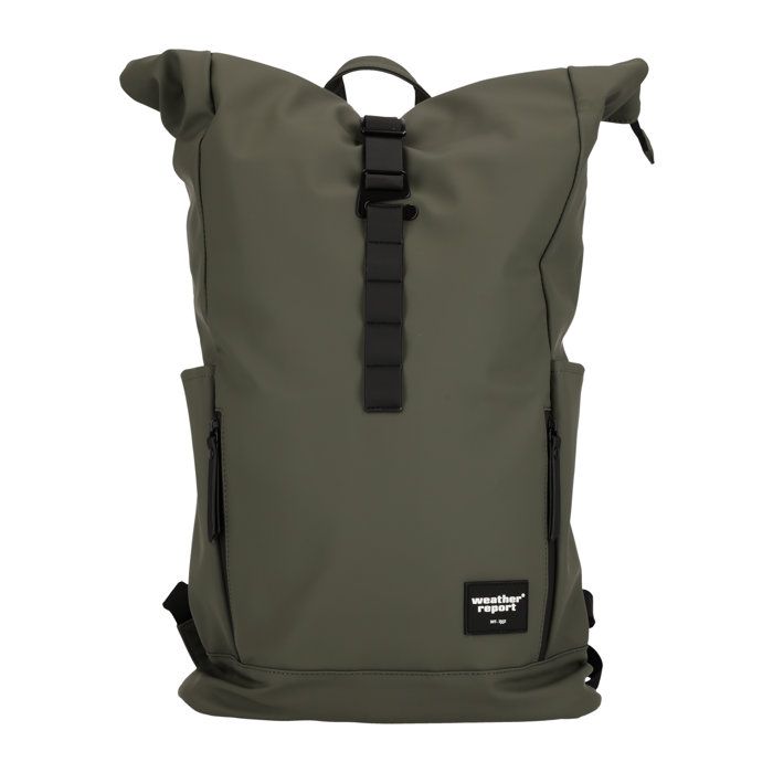 Sac à dos Weather Report Bronze Roll Top Kaki Résistant aux Intempéries