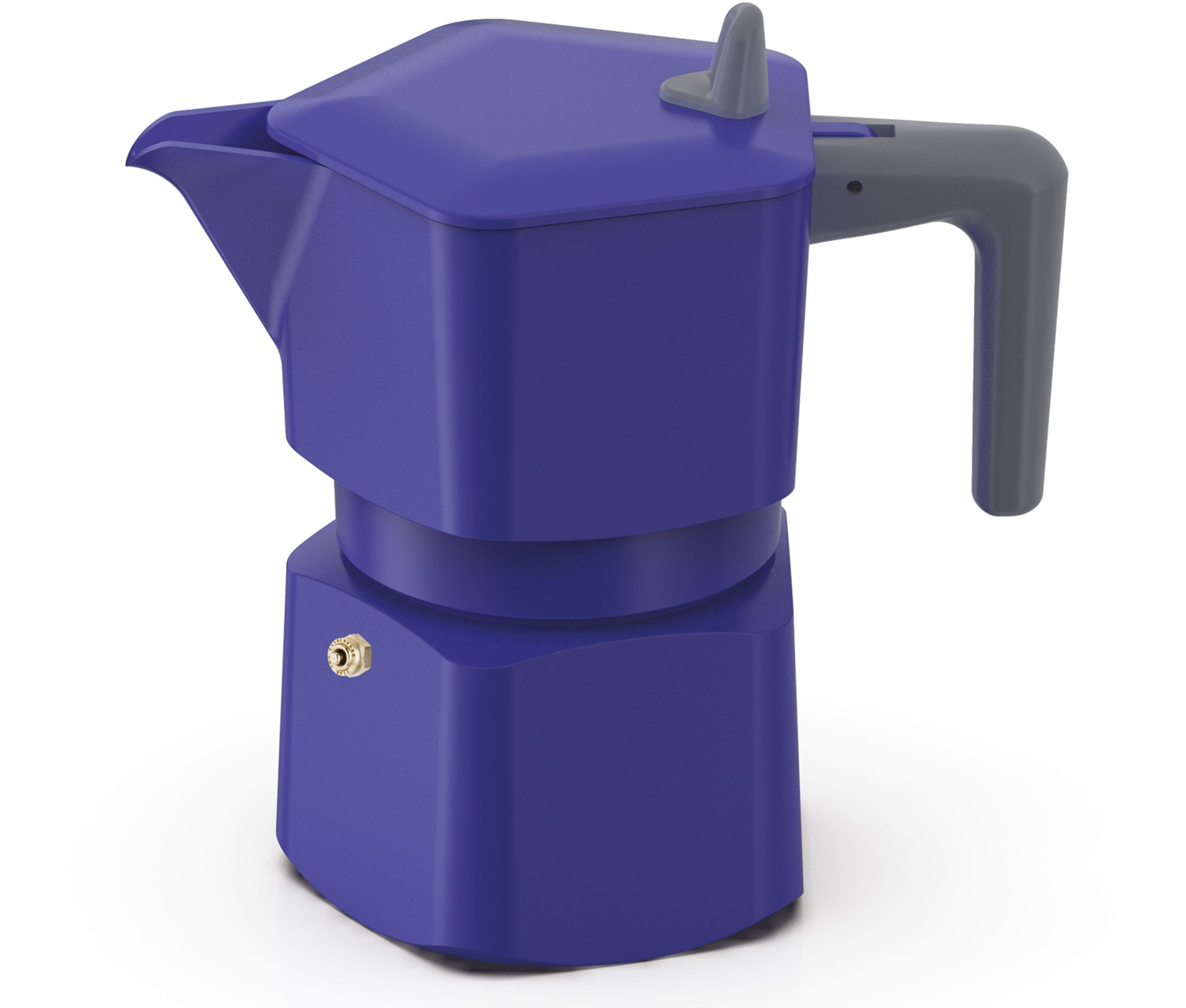 Image secondaire de Cafetière Italienne Pezzetti Pentaexpress 3 Tasses Aluminium Bleu