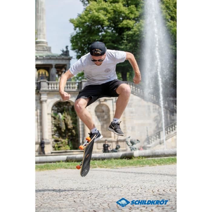 SCHILDKROT - Skateboard Kicker Red Parkour 31 - 79 x 20 - Rouge