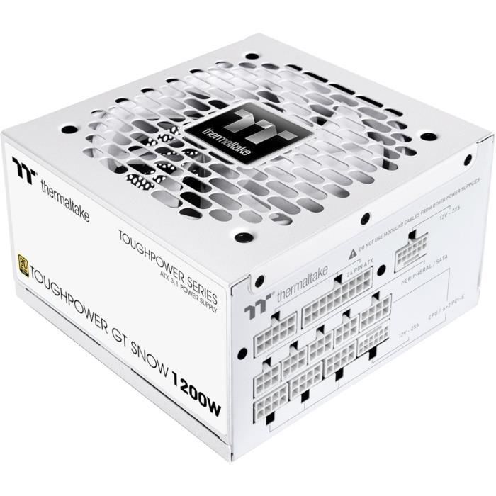 Alimentation PC THERMALTAKE Toughpower GT Snow 1200W 80+ Gold