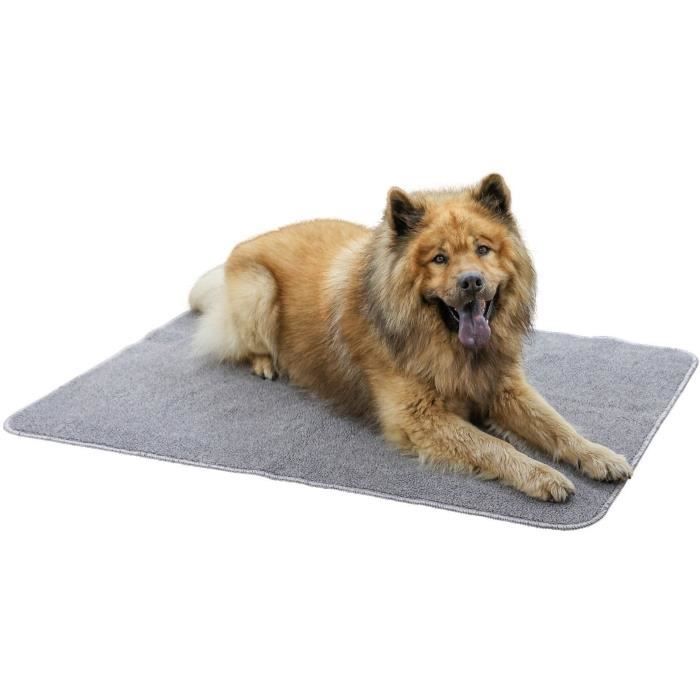 Image secondaire de Tapis thermique antidérapant pour chiens - 125 x 80 cm - Gris clair