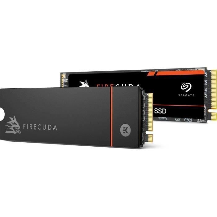 Disque SSD Interne - SEAGATE - FireCuda 530 Heatsink - 500Go - PCI Express 4.0 x4 (NVMe) (ZP500GM3A023)