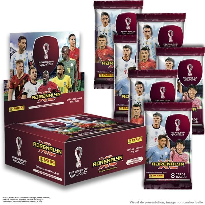 Pack de 22 cartes a collectionner PANINI - World Cup Qatar 2022