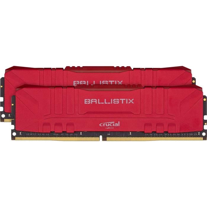 CRUCIAL Ballistix Red 2x16GB (32GB Kit) DDR4 3600MT/s  CL16