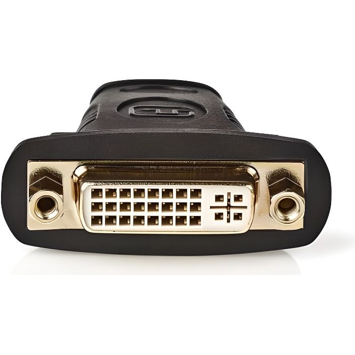 NEDIS HDMI - DVI Adapter - HDMI Connector - DVI-D 24+1-pin Female - Noir