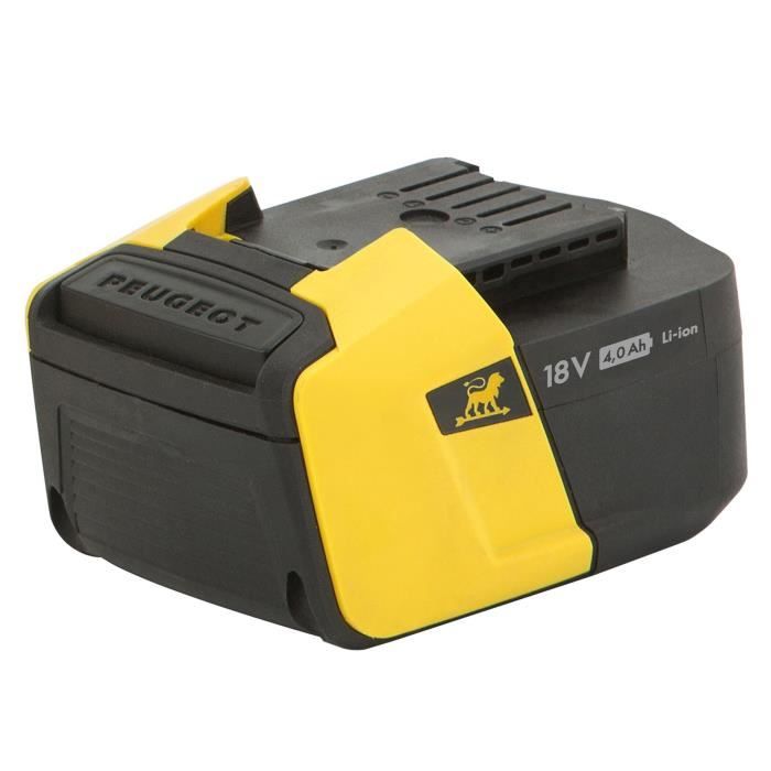PEUGEOT Batterie 4,0 Ah - Energyhub - 18V40 -18 V - Lithium-Ion