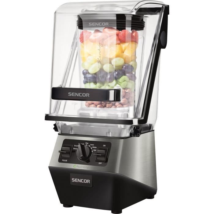 Blender - SENCOR - SBU-8850NP Super blender - 2000 W - Noir / Argent