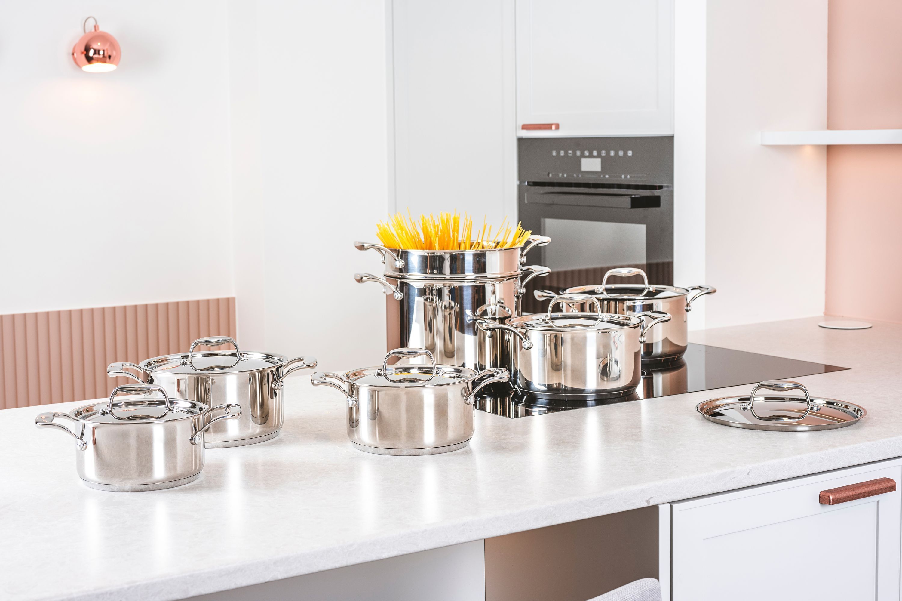 Image secondaire de Wok en Acier Inoxydable Ø30 cm - COSY & TRENDY CLASSIC