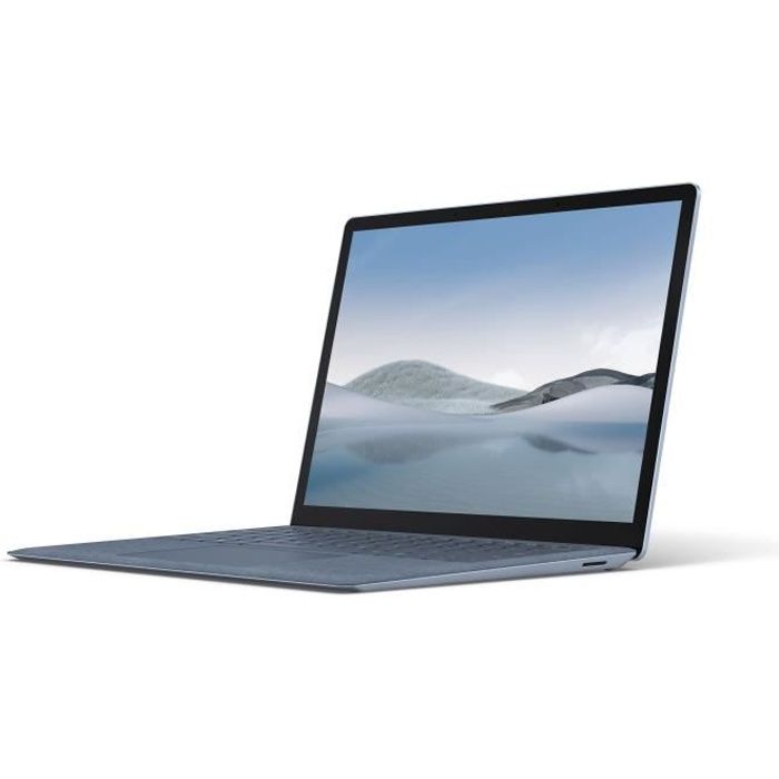 PC Portable - MICROSOFT Surface Laptop 4 - 13,5 - Intel Core i5 - RAM 8Go - Stockage 512Go SSD - Windows 10 - Bleu Glacier - AZERTY