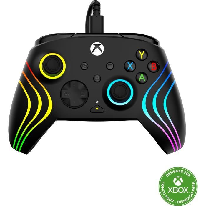Manette de jeu RGB filaire - TURTLE BEACH - TBC-2002-05 - Afterglow� Wave - Noir - Xbox/PC