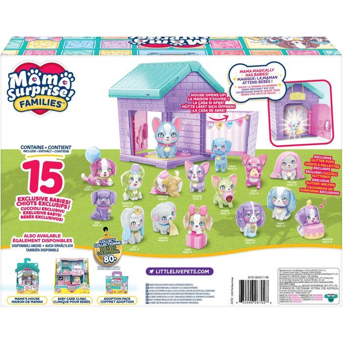 Image secondaire de Coffret Fête des Chiots - Maman et 15 Chiots Colorés