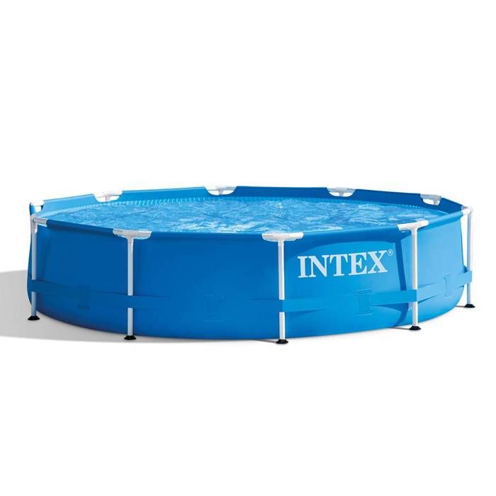 Intex - 28202NP - Kit Metal Pool Metal Frame Tubular Round � 3.05 x 0.76m