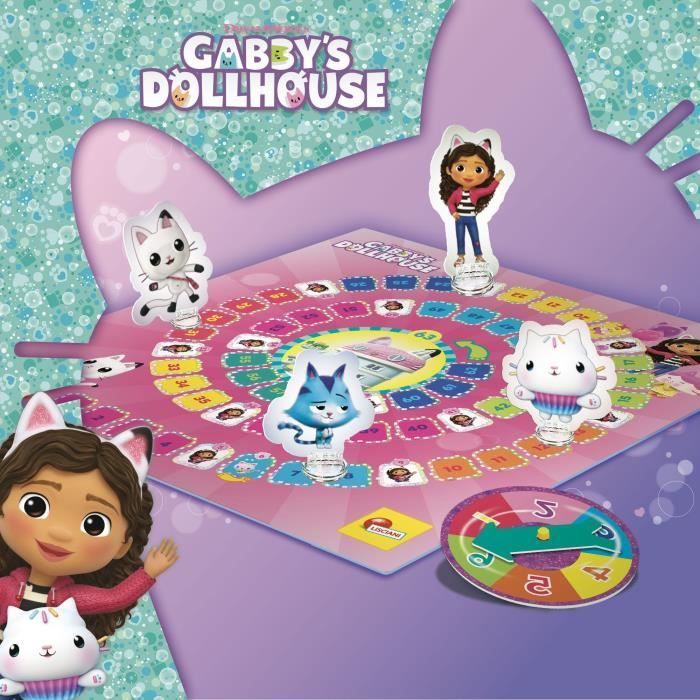 Image secondaire de Jeu de l'oie - Jeu de société - LISCIANIGIOCHI - Gabby et la maison magique - Des 3 ans