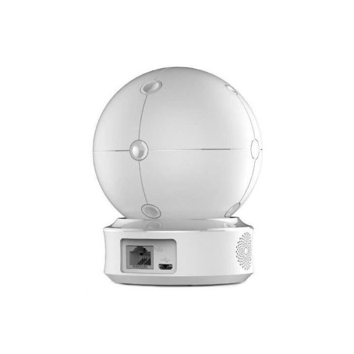 EZVIZ Caméra de surveillance IP C6C 1080P - 360º - Blanc