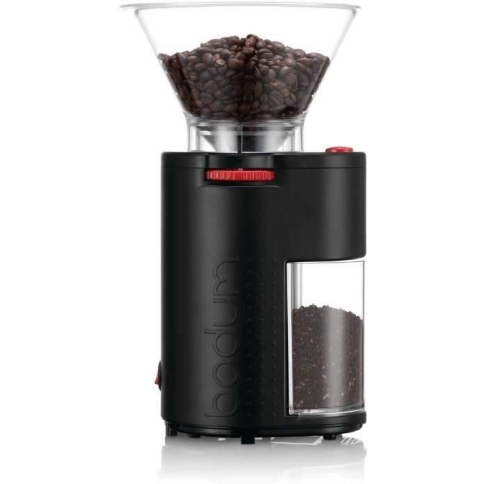 BODUM - BISTRO Macinacaffè elettrico, mola inox, 160 W