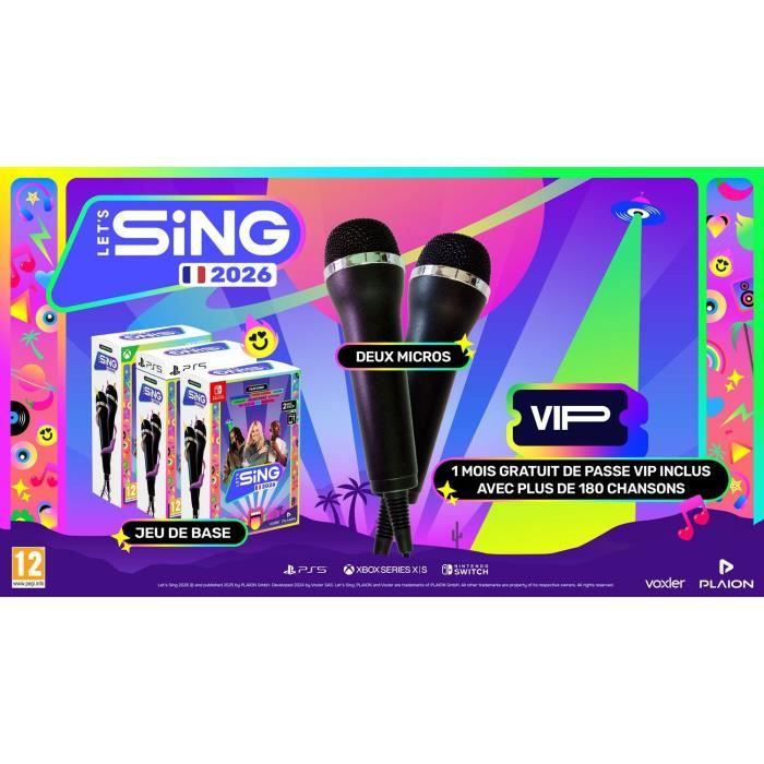 Image secondaire de Let's Sing 2026 - Jeu de Karaoké PS5 avec 2 Micros Inclus