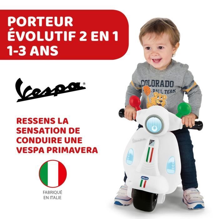 CHICCO Porteur Scooter Vespa Primavera Italie