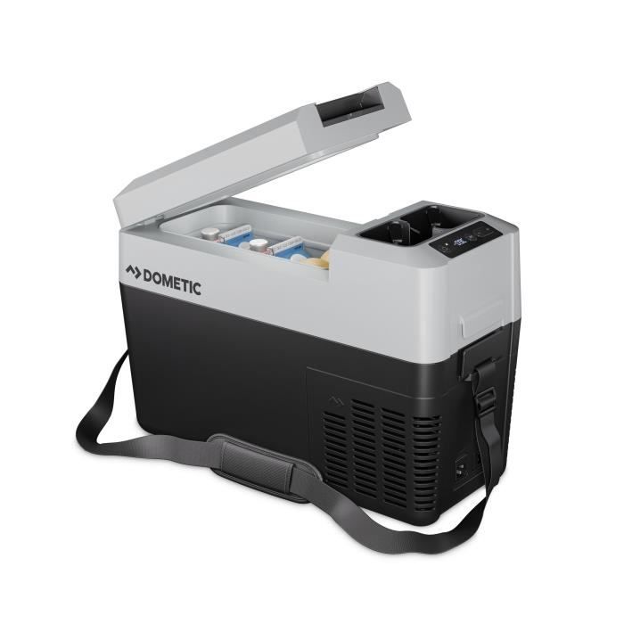 Image secondaire de Glaciere électrique portable - DOMETIC - CFF12 - A compression - 13 litres - 12 V - 24 V allume cigare - 230 V - Noir