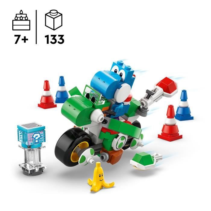 Image secondaire de LEGO Super Mario 72031 Mario Kart  Yoshimoto - Jouet de construction pour enfants