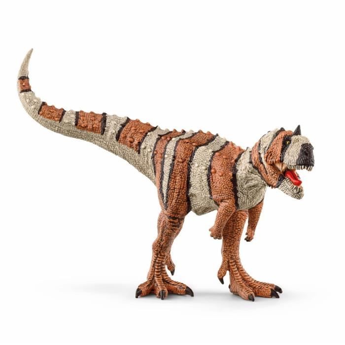 Figurine de Majungasaurus a la Mâchoire Mobile - Figurine Dinosaure Durable de l'ere Jurassique - Jouet Détaillé pour Garçons et Filles