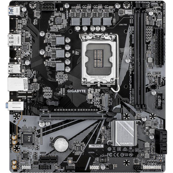 Image secondaire de Carte Mère GIGABYTE H610M D3W Micro-ATX DDR4