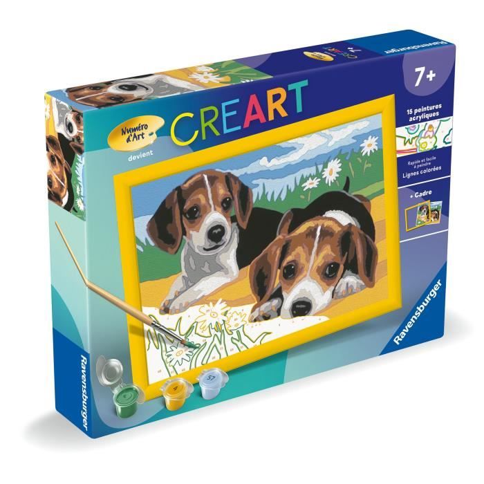 Image secondaire de CreArt Kids 18x24cm Chiots Beagle