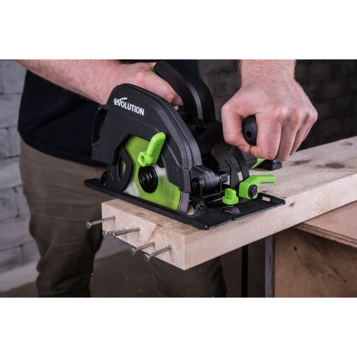 EVOLUTION Scie circulaire F165CCSL 1200W 165mm
