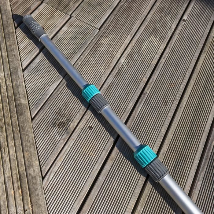 SPOOL Manche télescopique en aluminium - jusqu'a 3,6m (3 x 120 cm)