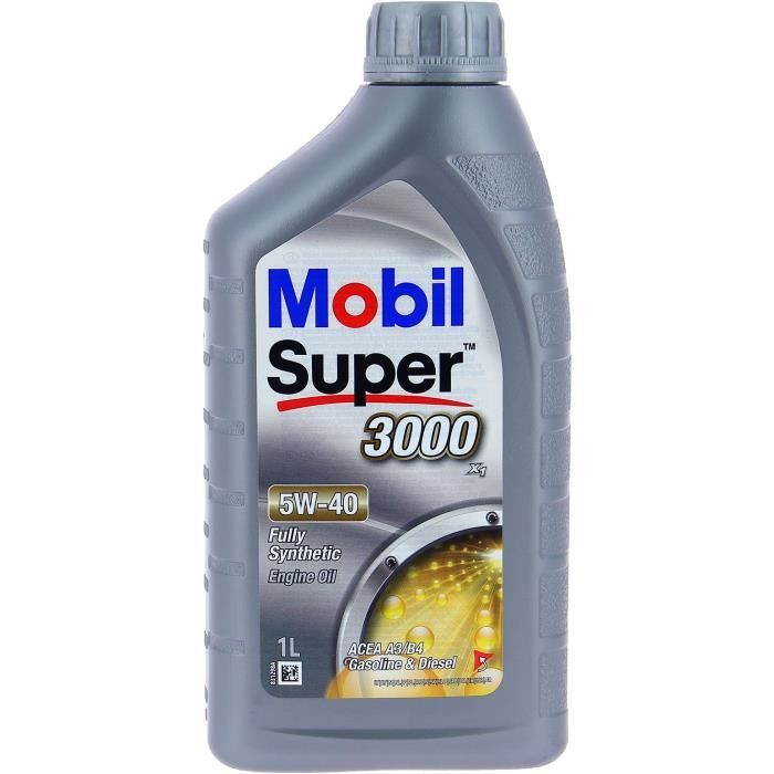 Engine oil can - MOBIL - S3000 5W40 - 1 L - 4 seasons