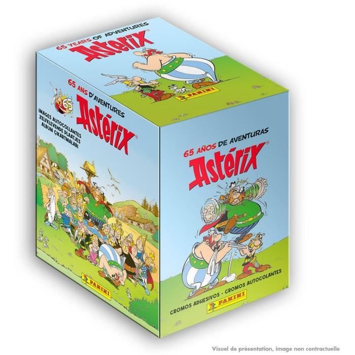 Scatola da 36 buste - PANINI - Asterix (65° anniversario) - 180 figurine