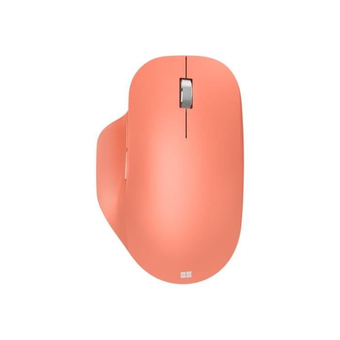 MICROSOFT Ergonomic Mouse - Souris optique - 5 boutons - Sans fil - Bluetooth 5.0 LE - Peche