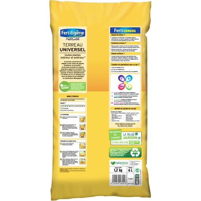 NATUREN - Terreau universel - 40L