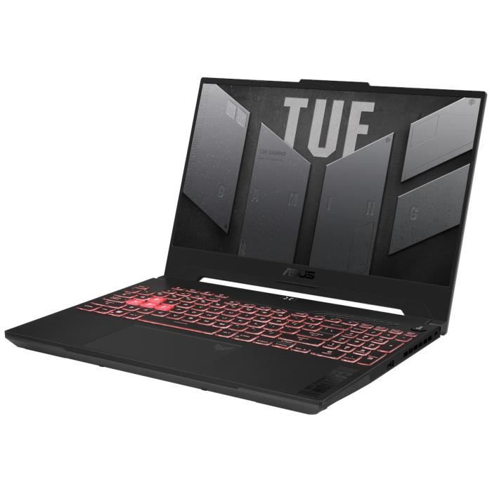 PC Portable Gamer ASUS TUF Gaming A15 | 15,6 FHD 144Hz - RTX 4050 6Go - AMD Ryzen 7 7735HS - RAM 16Go - 512Go SSD - Sans Windows