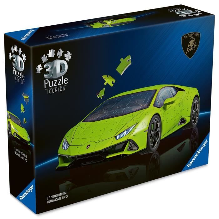 Image secondaire de Puzzle 3D Lamborghini Huracán EVO - Édition Verte