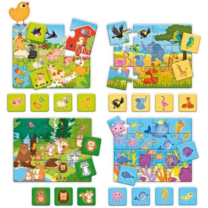 Image secondaire de Jeu d'Association - CAROTINA BABY - Découverte des animaux