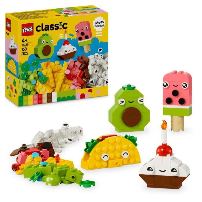 LEGO Classic 11039 Creative Foods - Giocattolo da costruire per bambini dai 4 anni in su