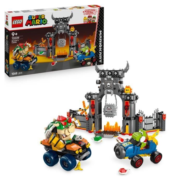 LEGO Super Mario 72039 Mario Kart Château de Bowser - Jeu de Construction des 9 ans