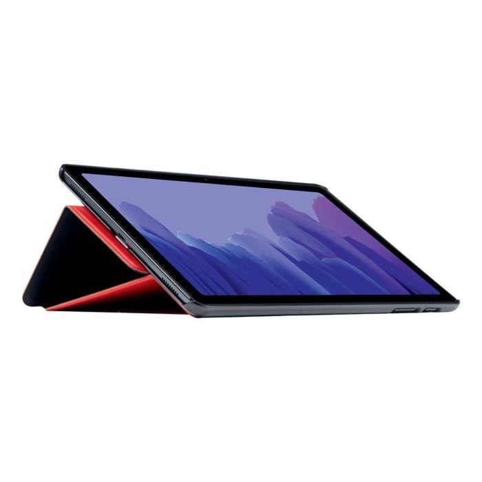 MOBILIS - Coque de Protection Folio pour Galaxy Tab A7 10.4''- Rouge
