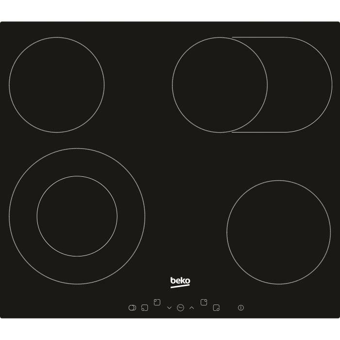BEKO HIC 64403 T piano cottura in vetroceramica a 4 fuochi